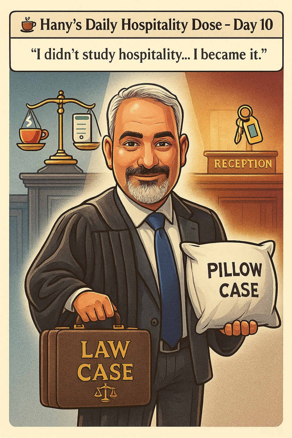 Day 10 caricature cover