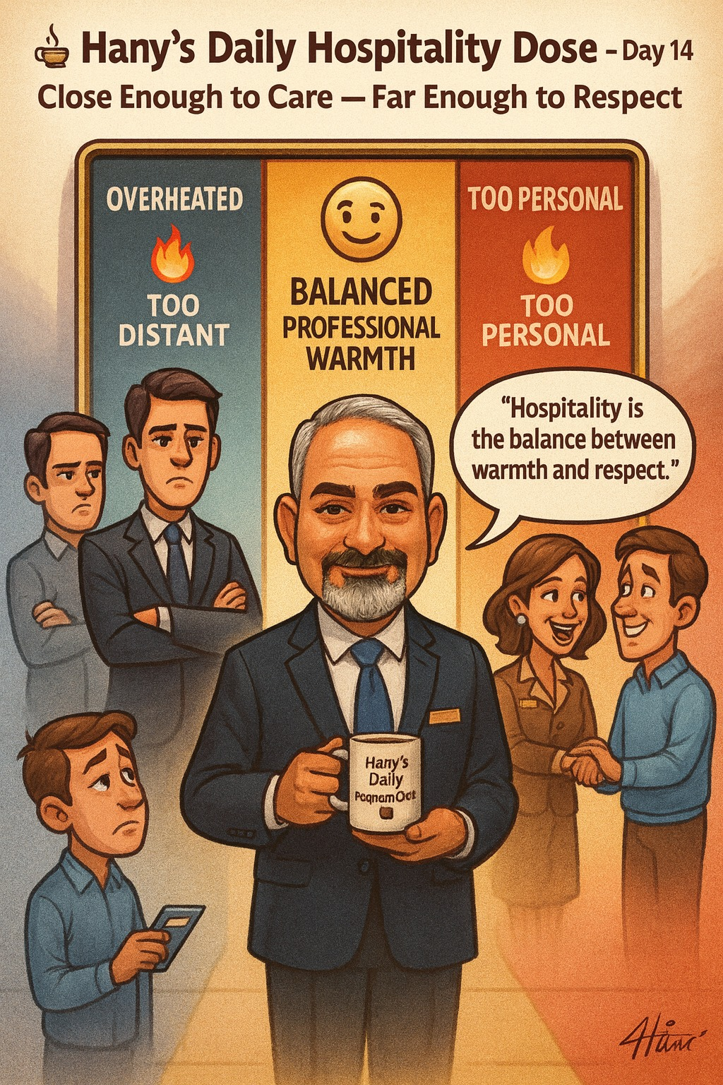 Day 14 caricature cover