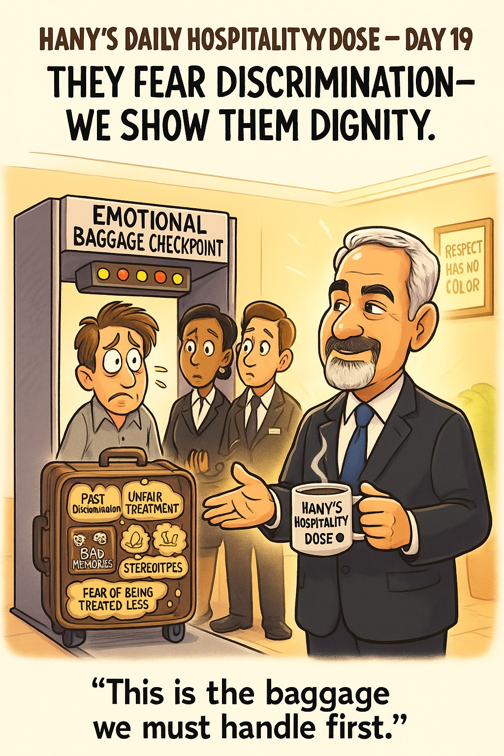 Day 19 caricature cover