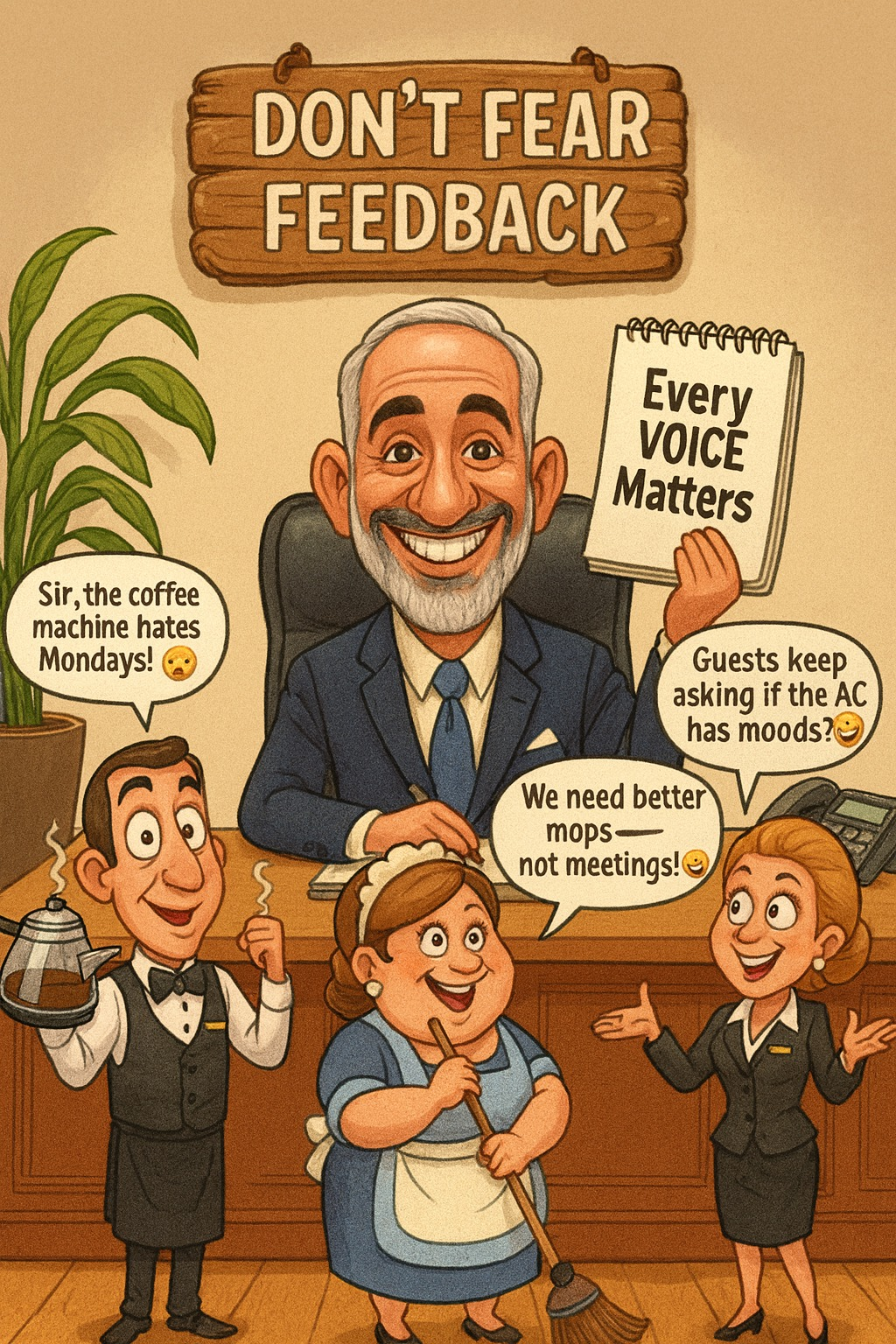 Day 4 caricature cover