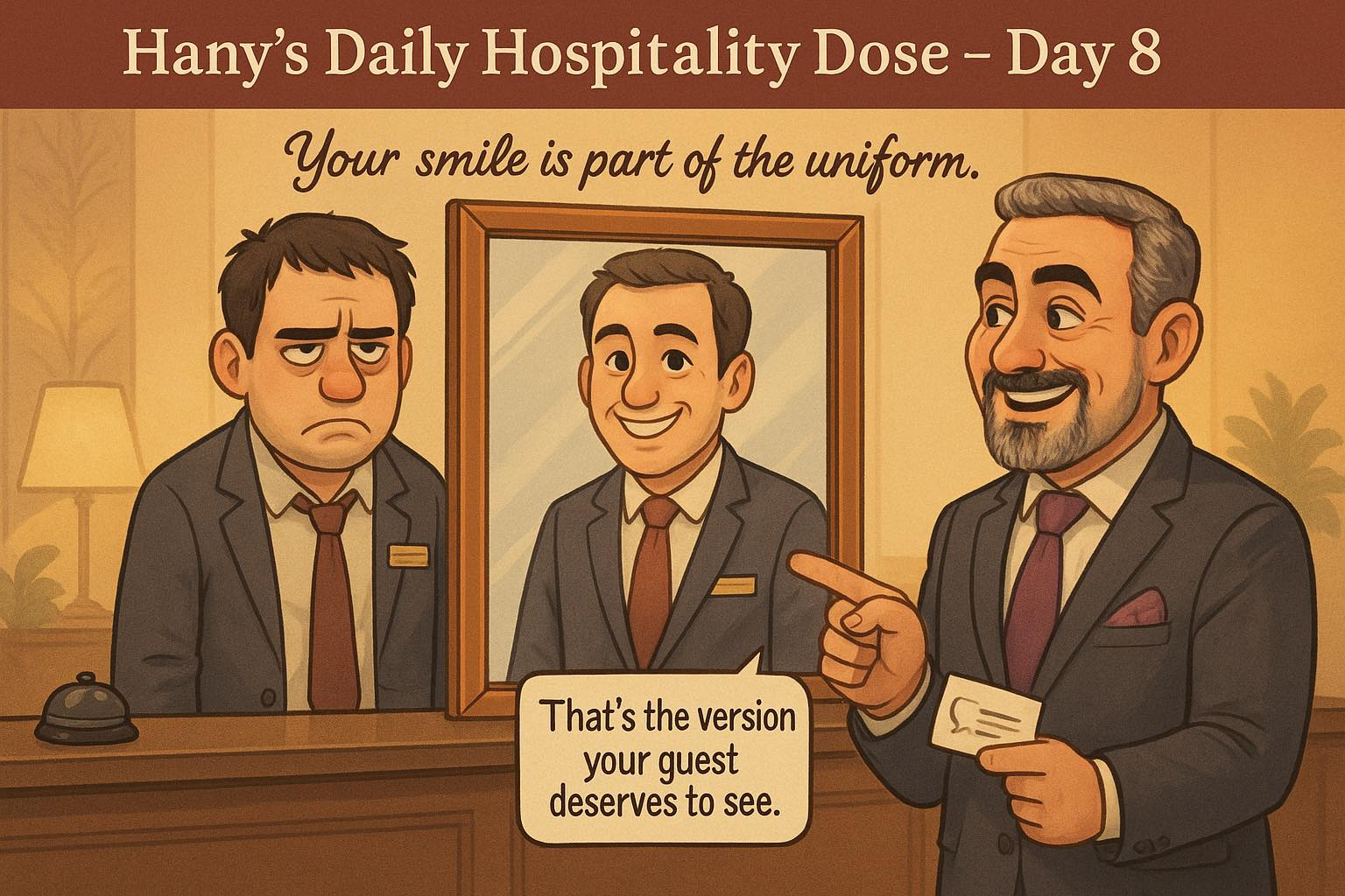 Day 8 caricature cover