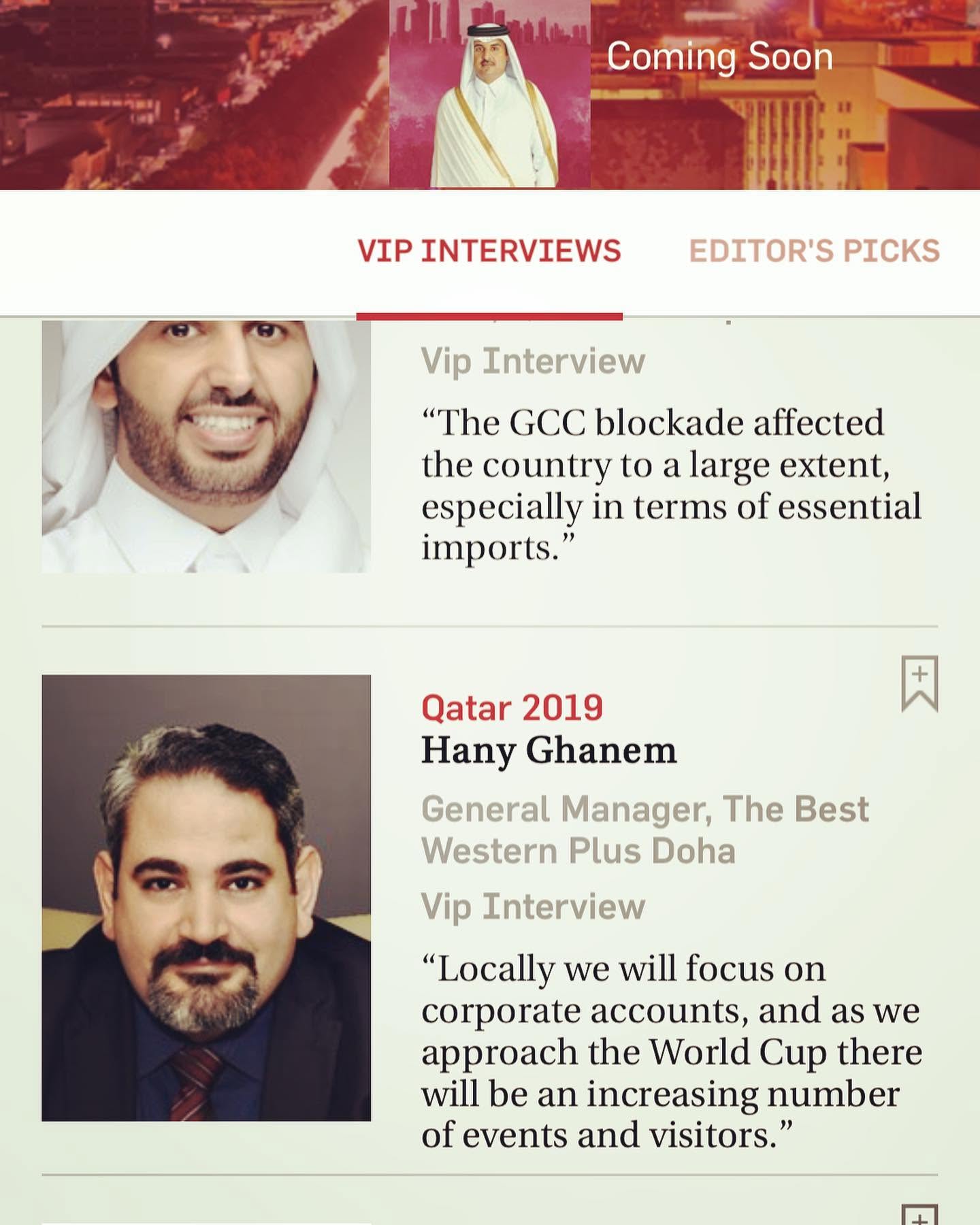 Qatar 2019: Tourism & Hospitality VIP Interview — The Business Year